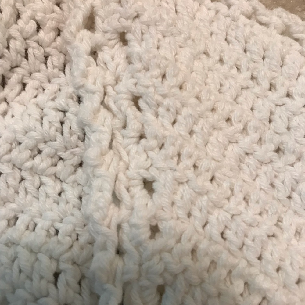 Crochet Triangle Tie Side Bikini Swimsuit - Picture 4 of 6
